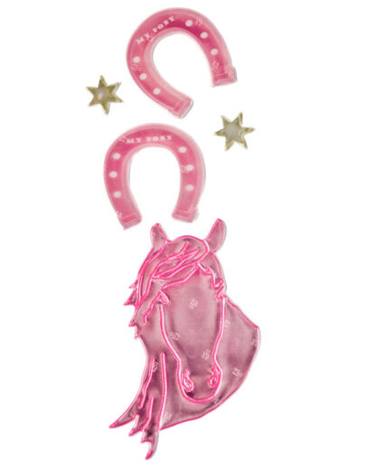Horse Head Pink klistrerefleks