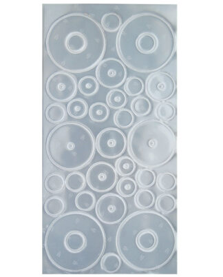 Klistrereflekser Round Shapes hvite