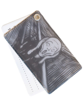 Bagasjetag i refleks Munch Skrik