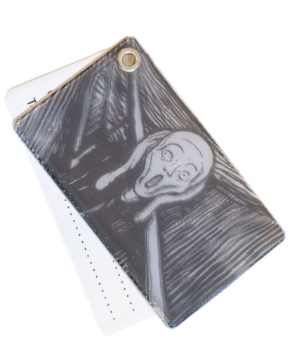 Bagasjetag i refleks Munch Skrik
