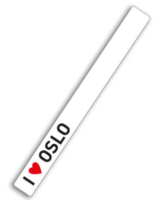 Refleksbånd I ♥ Oslo XL Slapwraps