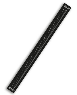 Refleksbånd Målebånd Sort - XL Slapwrap