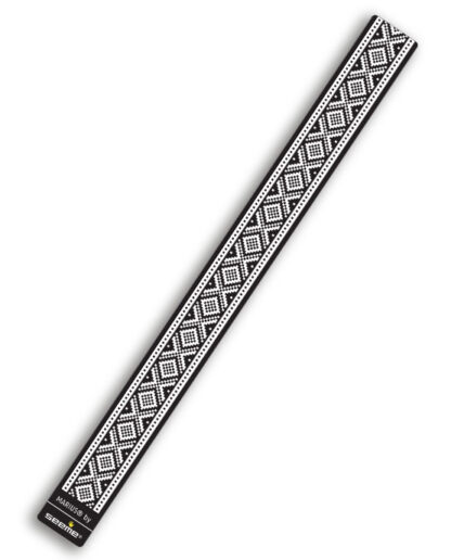 Refleksbånd Marius sort/hvit slapwraps