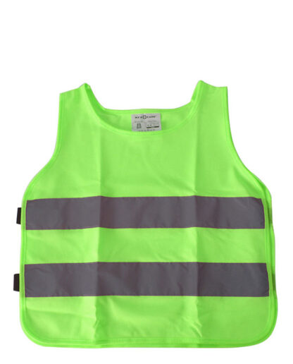Refleksvest grønn 2 til 10 år