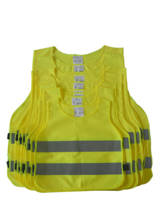 Refleksvest gul S til XXL