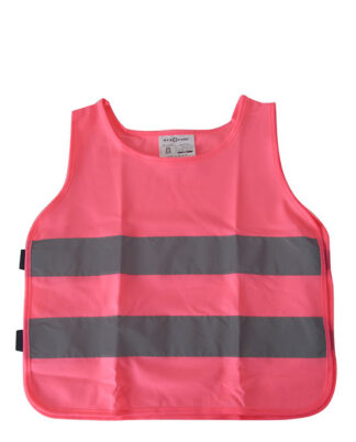 Rosa refleksvest 2 til 10 år